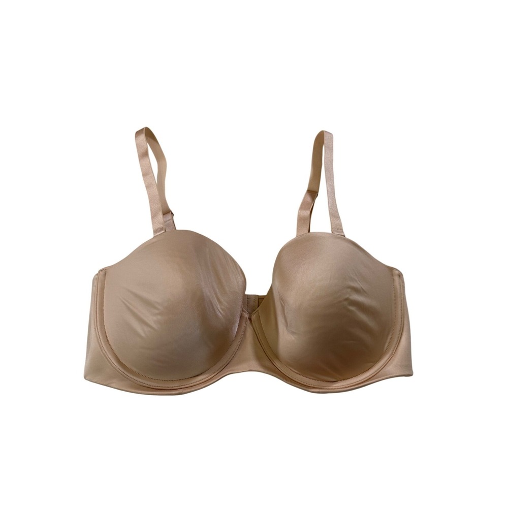 Savage X Fenty T-Shirt Bra 38DD Tan Nude Underwire Lingerie Intimate NWT
